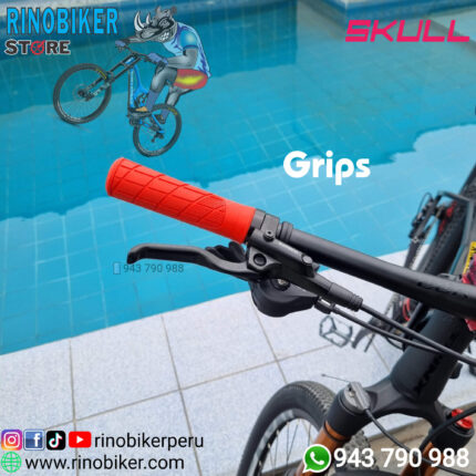Grips SKULL – Goma