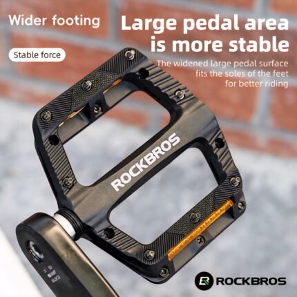 Pedales ROCKBROS 2014-P11 con Reflectivo