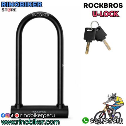 Candado ROCKBROS 3000-BK U-Lock